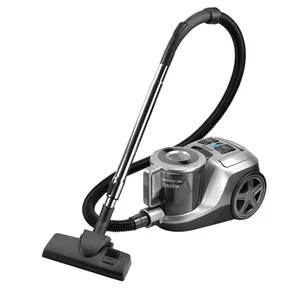 DELTA Пылесос без мешка для сбора пыли СУПЕРЦИКЛОН 2800 Вт LUX DE-3504 серебряный