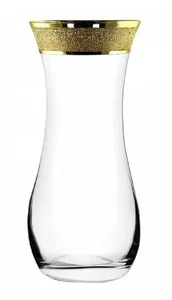 ГУСЬ ХРУСТАЛЬНЫЙ Ваза 260 мм Золотой карат KAV23-3737/S/Z/1