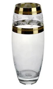 ГУСЬ ХРУСТАЛЬНЫЙ Ваза 260 мм. Лоза EAV116-3966