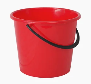 АР ПЛАСТ Ведро 6,0л. Ромашка 02011 красный