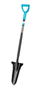 Palisad Лопата траншейная профессиональная, 85х320x1200 мм, увеличенный наступ, цельнометал., LUXE 61361