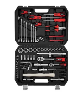 Matrix Набор инструментов, 1/2", 1/4", пластиковый кейс 76 предметов 13588