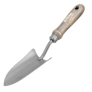 Palisad Совок посадочный узкий, 70х330 мм, стальной, рукоятка из ясеня, LUXE 62632