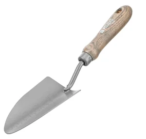 Palisad Совок посадочный широкий, 85х330 мм, стальной, рукоятка из ясеня, LUXE 62631