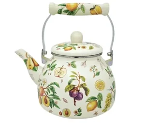 Appetite Чайник эмал 2,5л Фруктовый сад FT5-2,5-FG