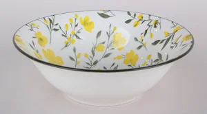 КОРАЛЛ Салатник 550мл/18см Лютики ZX2501-7B