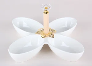 КОРАЛЛ Менажница 4 секц. ZD20235