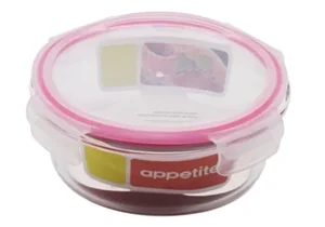 Appetite Контейнер круглый 620 мл розовый, SL620CF