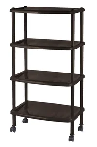 Delta Этажерка для обуви Keeplex Regular четырехсекционная 50х31х145 см KL281412011 темный каштан