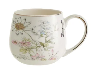 BEATRIX Кружка 430 мл Стрекоза в подарочной упаковке МЛ144L1 белый