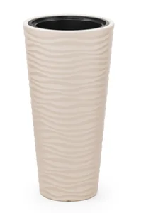 АЛЬТЕРНАТИВА Кашпо 43л со вставкой 10л ОАЗИС М8080 бежевый