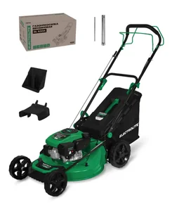 ELECTROLITE Газонокосилка бенз. GL 530A (4-такт, одноцилинд., объем 181кубсм, 6,0л.с, 2800-3200 об/мин, бак 1л, ширин.срез. 530мм, высот.срез. 25-75мм, регулир.высоты среза-7уров, травосборн.60л)