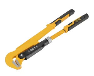 Denzel Ключ трубный рычажный №1, 1", цельнокованый, CrV, тип "S" 15652