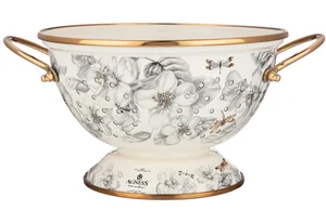 Lefard Дуршлаг Эмалированный, Серия Яблоневый Сад, 22*13 См. 950-736