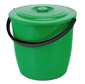 Palisad Ведро пластмассовое круглое 13 л, с крышкой, Home 92941