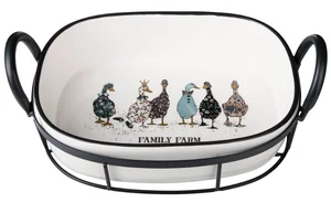 Lefard Форма на метал.подставке FAMILY FARM 30*19*9,5 см 1800 мл. 263-1419