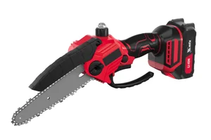 Matrix Цепная мини-пила аккумуляторная, MCS-150, шина 150 мм, Li-Ion, 20 В 58641