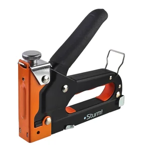 Sturm Степлер меб.,ресурс +70%, с 8мм скобами(53) 200шт,тип скобы 53, 4-14 мм, 1071-01-09