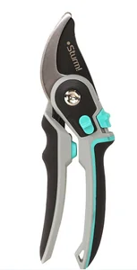 Sturm Секатор с регул откры 10/15 мм, верхн. лезвие япон сталь SK5 алюм ручк, покр 3012-04-23