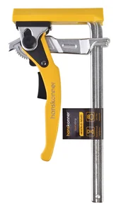 Hanskonner Струбцина 160X60мм, 40CR сталь, хромированные, HK1079-01-160x60