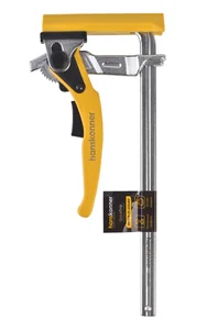 Hanskonner Струбцина 200X60мм, 40CR сталь, хромированные, HK1079-01-200x60