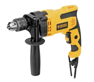 Denzel Дрель ударная IDD-850, 850 Вт, 0-2800 об/мин, 44800 уд/мин 26313