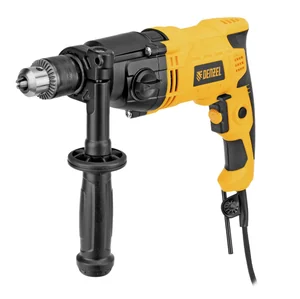 Denzel Дрель ударная IDD-1050-2, 1050Вт, 0-1200/0-3200 об/мин, 0-19200/0-51200 уд/мин, 2 скор.26314