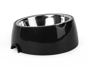 АЛЬТЕРНАТИВА Лего-миска для животных 0,3л (с металлической чашей) ALTA ГРАФИТ М9154