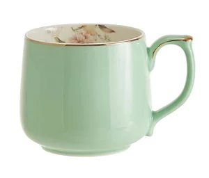 BEATRIX Кружка 470 мл Цветочная мозаика МЛ151L1 зеленый