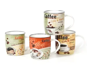 КерамСтрой Кружка 340мл."Бодрый день" BR06/2781J микс