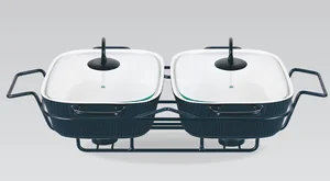 Maestro Мармит двойной прямоугольный MR-11260-73-2