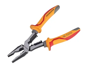 Hanskonner Пассатижи 200мм, диэлектрические, эксц. шарнир, HK1020-03-1-200