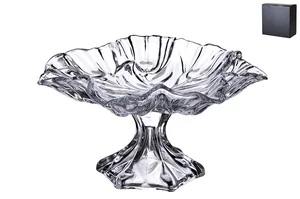 КОРАЛЛ Ваза сервировочная на ножке 22х11х11 см 8832