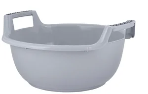 DELTA Таз Plast Team 16 л круглый 445х430х215 мм PT294220025 серый шторм