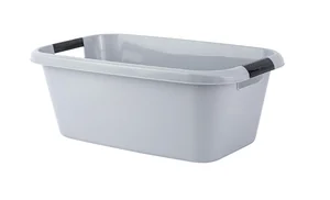 DELTA Таз 20 л LICA с ручками прямоугольный PT116320025 серый шторм