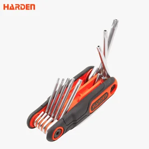 HARDEN Набор складных ключей Torx PRO 8 в 1 540617