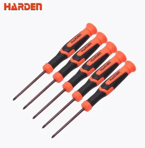 HARDEN Набор профессиональных крестовых отверток для точных работ PH1х50мм 5шт. 550108