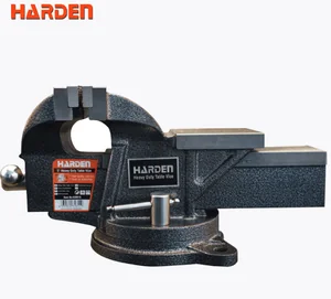 HARDEN Тиски слесарные поворотные 3" 600608