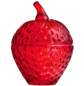 Lefard Емкость для хранения STRAWBERRY, 9,5*9,5*13,5 см 200 мл 355-448