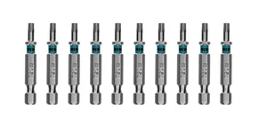Gross Бита Torx 20х50мм, сталь S2, шестигр., 10 шт. 114070