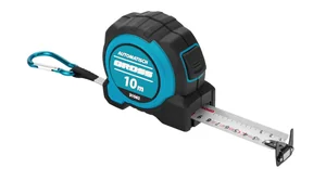 Gross Рулетка Automatisch, 10 м х 32 мм, нейлон, магнит, двустор. разметка, антиизлом, автоcтоп 31562