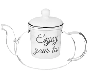 Lefard Чайник стеклянный с фарфоровым ситом BON APPETIT 650 мл 87-294