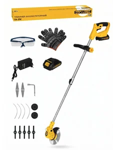 Partner for Garden Триммер акк. TA 21V (990Вт, 1,22л.с, d лески 2мм, ширина обраб. 21см, высота среза 30см, 12000об/мин., акк. 21В)