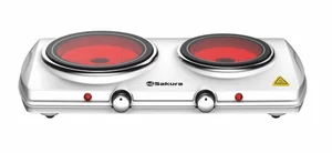 Sakura Плитка инфракрасн SA-7168S 2конф стеклокерамика