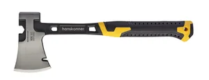Hanskonner Топор с гвоздодёром цельнокованый, 600г, HK1015-04-0600