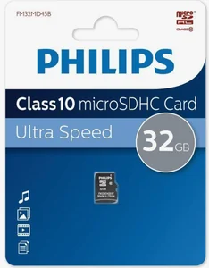 PHILIPS Карта памяти FM32MD45B/97 32GB microSDHC Class 10
