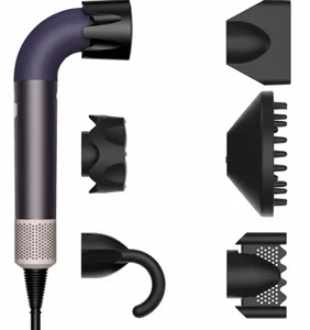 XIAOMI Фен для волос Beheart Hair Dryer PRO Насадок 6шт purple