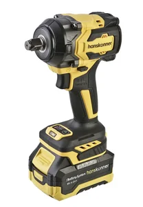 Hanskonner Гайковерт уд б/щ HCD20600BLC PLATINUM, 18В, 1BatterySystem, 600Нм,1/2",АКБ 1х4Ач, ЗУ