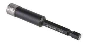 Hanskonner Коронка алмазная для дрели, TilePro, 12 мм, вакуумн. спекание алмазов, H1055-12-12