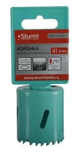 Sturm Коронка биметаллическая, 41 мм, 5/8", 1090-04-BI-41